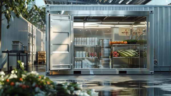 Optimisez votre stockage froid avec le conteneur 10 pieds